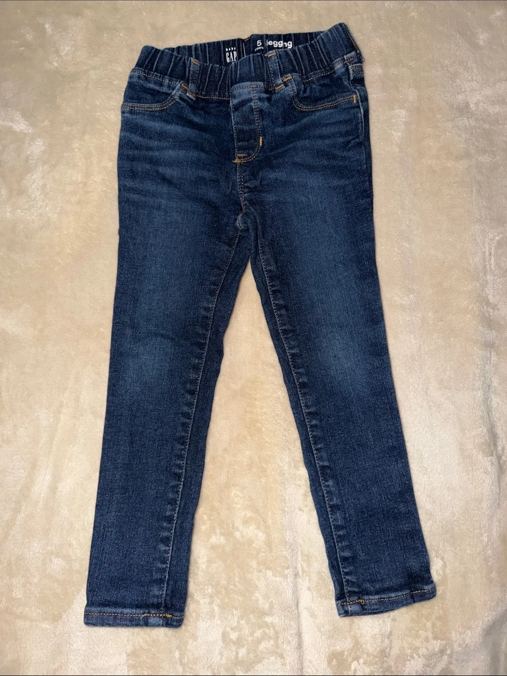 GAP Girls Dark Blue Stretch Jeggings